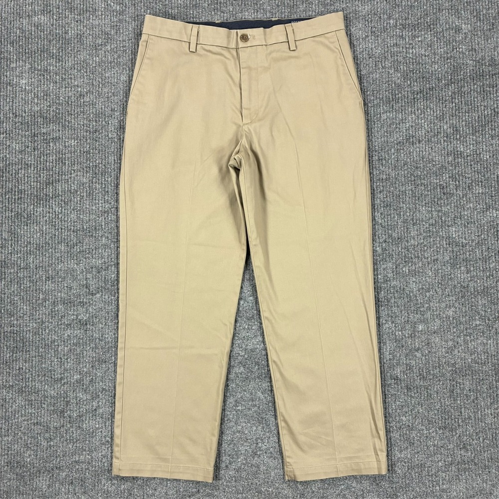Dockers Mens Signature Khaki Pants 34x29 Beige Classic‎ Flex Comfort Mid Rise
